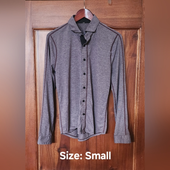 Men’s maroon Lululemon long sleeve - Picture 1 of 4